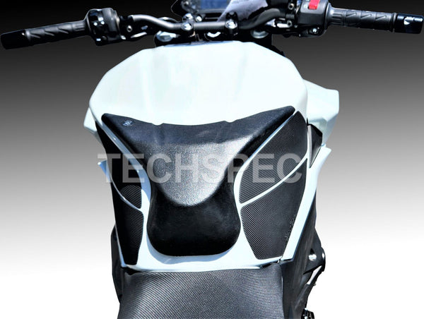 TECHSPEC Tank Extender and Tank Grip Pads for Kawasaki Ninja 400 / 500 & Z400 / Z500 — photo 3