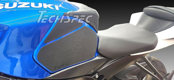 TECHSPEC Tank Extender and Tank Grip Pads for Suzuki GSX-R600 / GSX-R750 (2011+) — photo 4