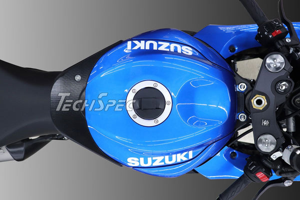 TECHSPEC Tank Extender and Tank Grip Pads for Suzuki GSX-R600 / GSX-R750 (2011+) — photo 5