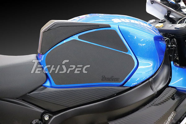 TECHSPEC Tank Extender and Tank Grip Pads for Suzuki GSX-R600 / GSX-R750 (2011+) — photo 6