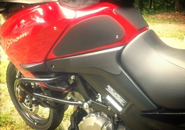 TECHSPEC Tank Grip Pads for Suzuki V-Storm DL650 (2000-11) DL1000 (2000-12) — photo 1