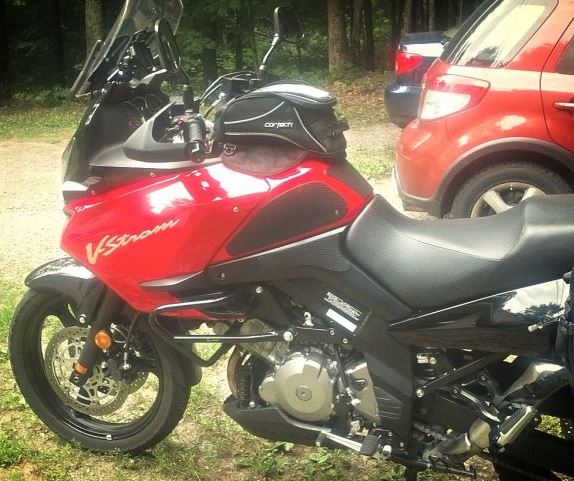 TECHSPEC Tank Grip Pads for Suzuki V-Storm DL650 (2000-11) DL1000 (2000-12) — photo 3