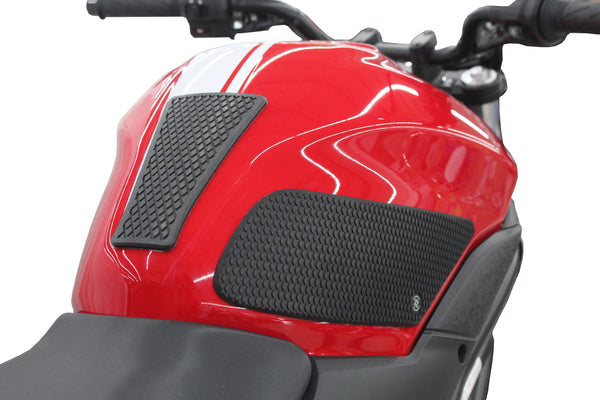 TECHSPEC Tank Grip Pads for Suzuki SV650 (2016+)  - Half Tank pad kit — photo 1
