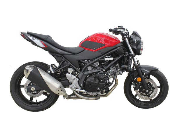 TECHSPEC Tank Grip Pads for Suzuki SV650 (2016+)  - Half Tank pad kit — photo 3