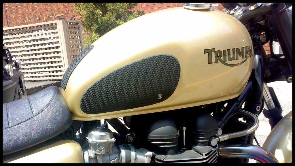 TECHSPEC Tank Grip Pads for Triumph Bonneville (2009-2012) — photo 1