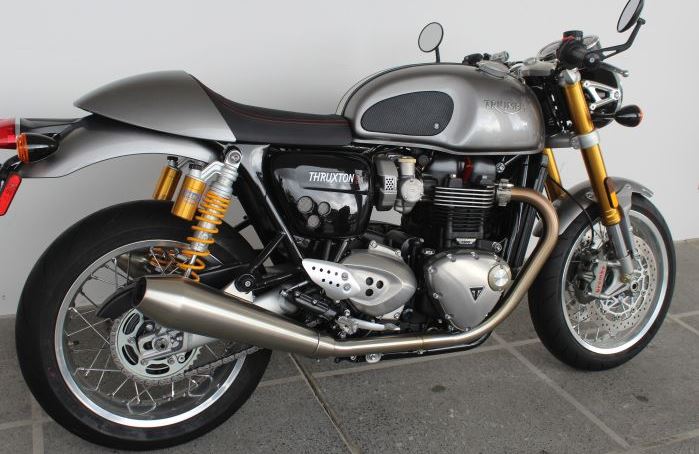 TECHSPEC Tank Grip Pads for Triumph Thruxton 1200 (2013+) — photo 1