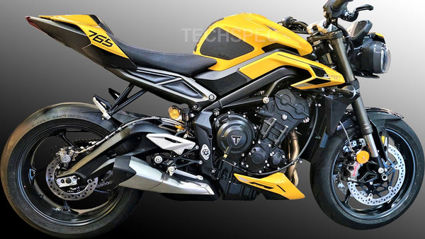 TECHSPEC Tank Grip Pads for Triumph Street Triple 765 / RS (2024+) — photo 3