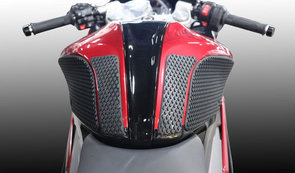 TECHSPEC Tank Grip Pads - 4 Piece Kit - for Triumph Daytona 660 (2024+) — photo 4