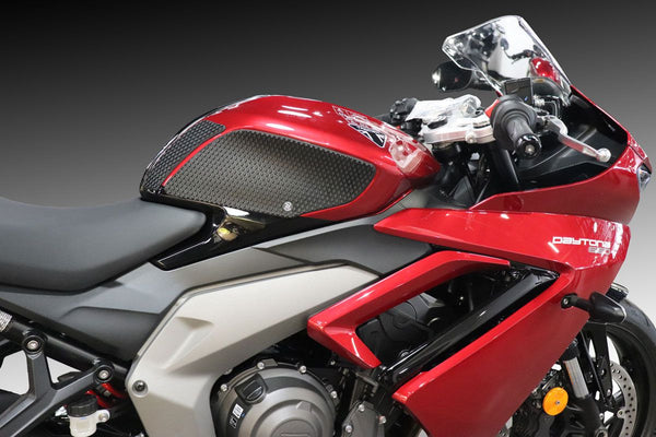 TECHSPEC Tank Grip Pads - 4 Piece Kit - for Triumph Daytona 660 (2024+) — photo 6