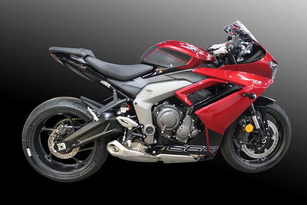 TECHSPEC Tank Grip Pads - 6 Piece Kit - for Triumph Daytona 660 (2024+) — photo 1