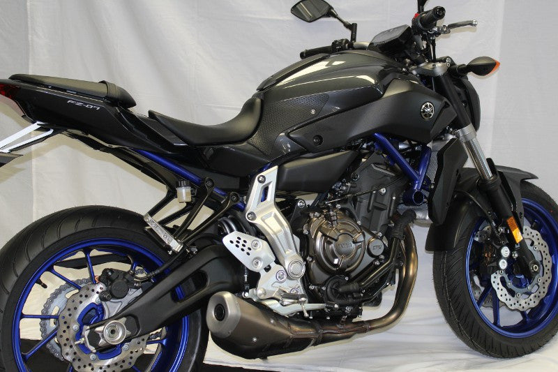 TECHSPEC Tank Grip Pads for Yamaha FZ-07 /MT-07 (2014-2017) — photo 1