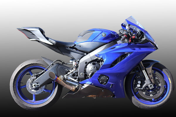 TECHSPEC Tank Extender and Tank Grip Pads for Yamaha YZF-R6 (17-22) — photo 1