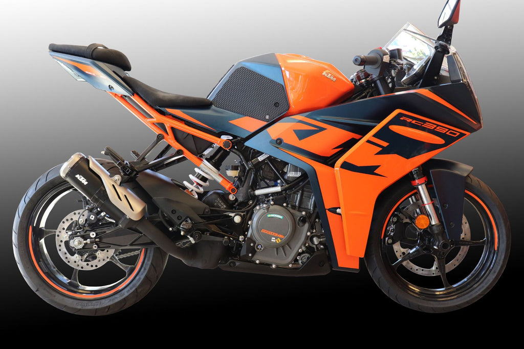 TECHSPEC Tank Grip Pads for KTM RC 390 (2020+) - Full Coverage — photo 1
