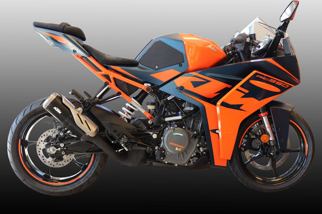 TECHSPEC Tank Grip Pads for KTM RC 390 (2020+) - 3/4 Coverage — photo 1