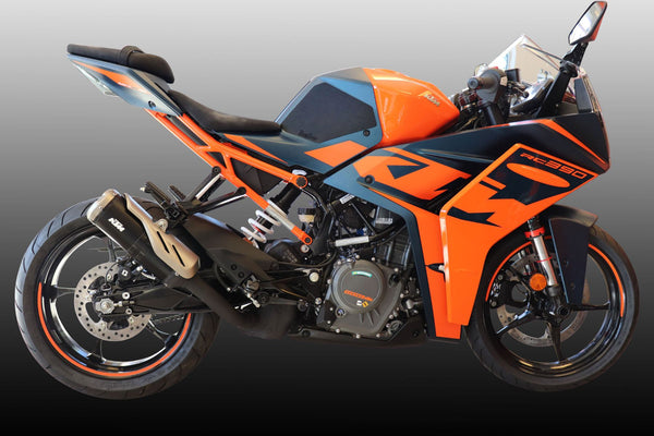 TECHSPEC Tank Grip Pads for KTM RC 390 (2020+) - 3/4 Coverage — photo 2