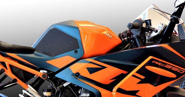 TECHSPEC Tank Grip Pads for KTM RC 390 (2020+) - 3/4 Coverage — photo 5