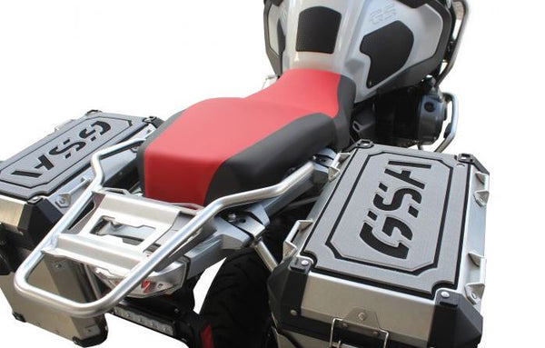 TECHSPEC Pannier Guards for BMW R 1200 / 1250 GS Adventure (GSA) (14-24) Left - 44Itr, and Right - 36Itr - Gray / Black — photo 2