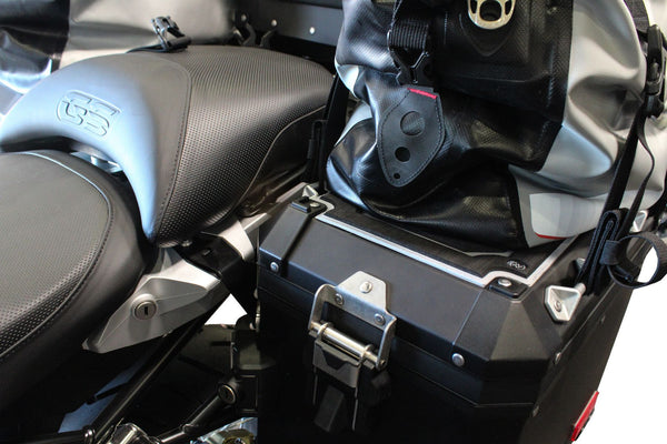 TECHSPEC Pannier Guards for BMW R 1200 / 1250 GS (14-24) Left - 44Itr, and Right - 36Itr - Black / Gray — photo 5
