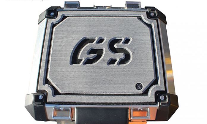 TECHSPEC Pannier Guards for BMW R 1200 / 1250 GS  (14+) Tail / Back 32 Itr Gray / Black — photo 1
