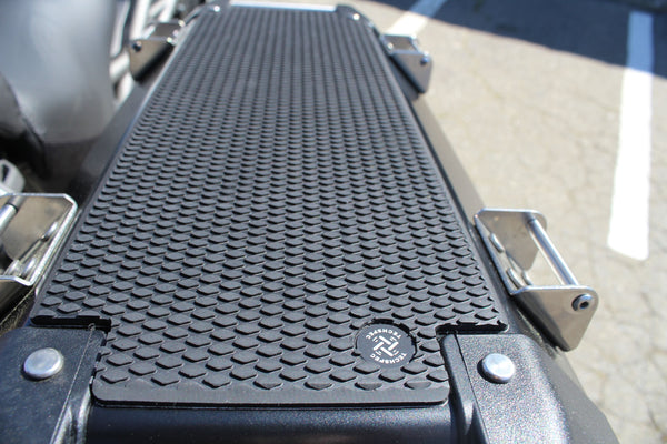 TECHSPEC Pannier Guards for Triumph Givi Outback 37ltr Right, 37ltr Left  and 42ltr Back/Tail COMBO KIT Snake Skin — photo 3