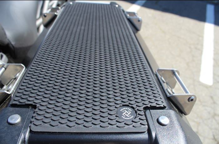 TECHSPEC Pannier Guards for Triumph Givi Outback 37ltr Right and 37ltr Left Snake Skin — photo 1