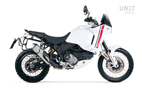 Unit Garage 3901 Ducati DesertX frames for Atlas aluminum side panniers