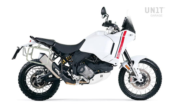 Unit Garage 3901 Ducati DesertX frames for Atlas aluminum side panniers