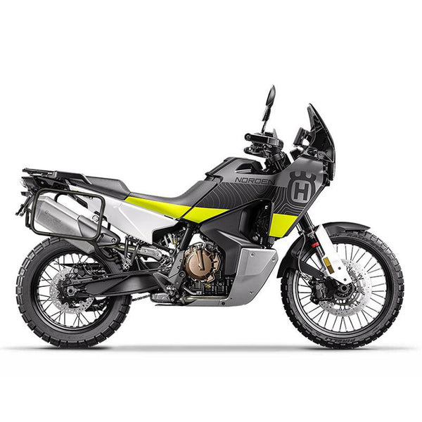 Unit Garage DPS-UGSET-4543 Pair of Atlas aluminium bags 48L+41L + Husqvarna frames for Atlas aluminum side panniers