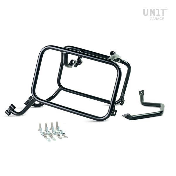 Unit Garage DPS-UGSET-4600 Pair of Atlas aluminium bags 39L+32L + HUSQVARNA frames for Atlas aluminum side panniers