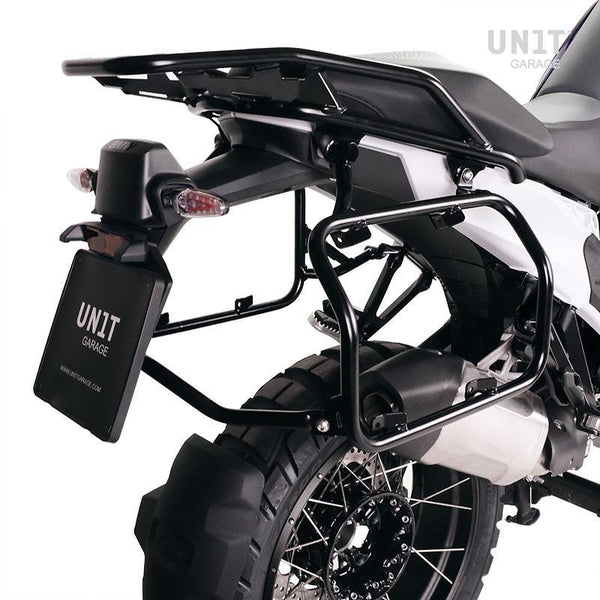 Unit Garage DPS-UGSET-4601 Pair of Atlas aluminium bags 39L+32L + Subframes for aluminum side panniers Atlas BMW R1300GS