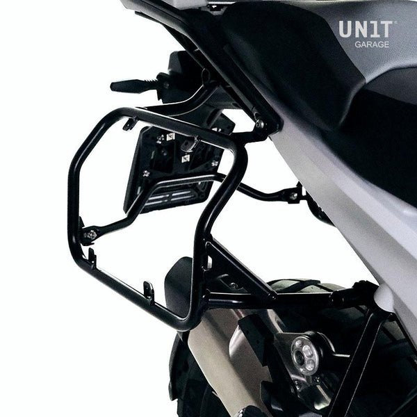 Unit Garage DPS-UGSET-4544 Pair of Atlas aluminium bags 48L+41L + Subframes for aluminum side panniers Atlas BMW R1300GS
