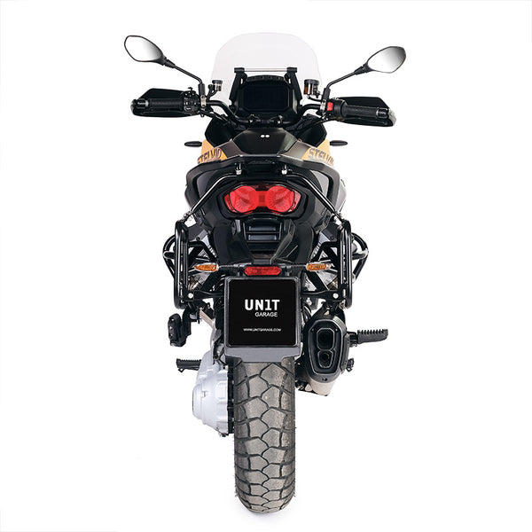 Unit Garage DPS-UGSET-4752 Pair of Atlas aluminium bags 48L+48L  + Subframes for aluminum side panniers Moto Guzzi Stelvio (2024 until now)