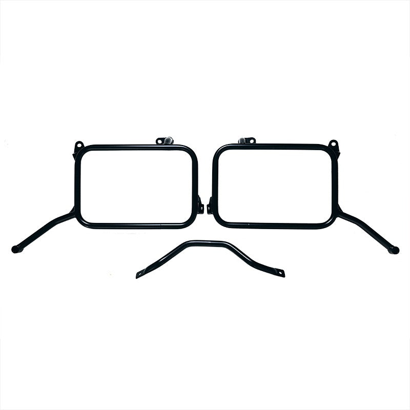 Unit Garage 3812_BL Subframes for aluminum side panniers Royal Enfield Himalayan 450 for original exhaust (2024 until now)