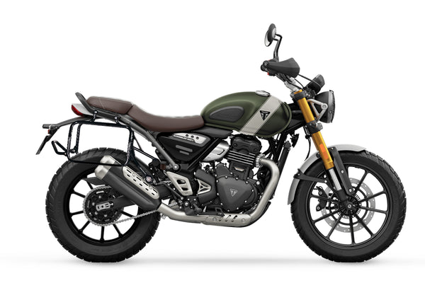 Unit Garage DPS-UGSET-4578 Pair of Atlas aluminium bags 48L+41L + Subframes for aluminum side panniers Atlas for Triumph Scrambler 400 X