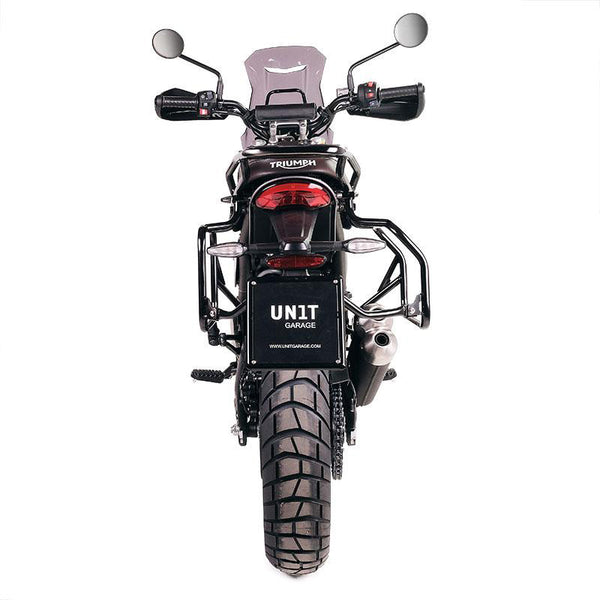 Unit Garage DPS-UGSET-4578 Pair of Atlas aluminium bags 48L+41L + Subframes for aluminum side panniers Atlas for Triumph Scrambler 400 X