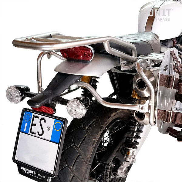 Unit Garage 3106 Triumph 1200 XC-XE frames for Atlas aluminum side panniers