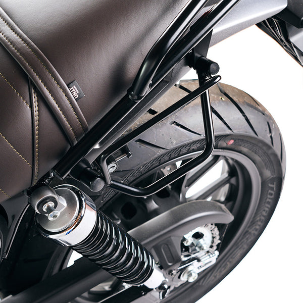 Unit Garage DPS-UGSET-4681 Canvas Pure Side Bag + Left Frame Honda GB350S