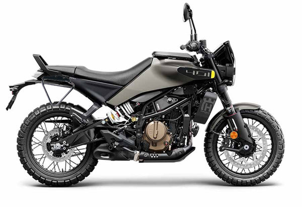 Unit Garage UG007+U000+3008DX Carrying system in aluminum with adjustable Hypalon front and Quick Release System + Right subframe Husqvarna 125-250-401 (2024 until now)