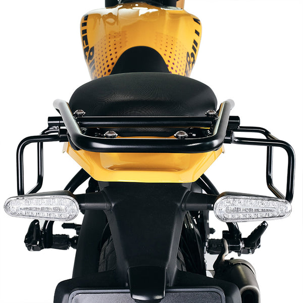Unit Garage DPS-UGSET-4693 Waxed suede side pannier Pure + Right Frame Royal Enfield Guerrilla 450