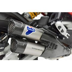 TERMIGNONI  DUCATI MULTISTRADA V4 DOUBLE SILENCER FULL TITANIUM