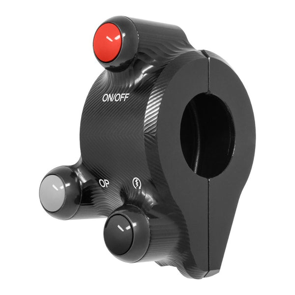 Throttle control cover with integrated handlebar switch for MV Agusta Rivale – JP CO MV002