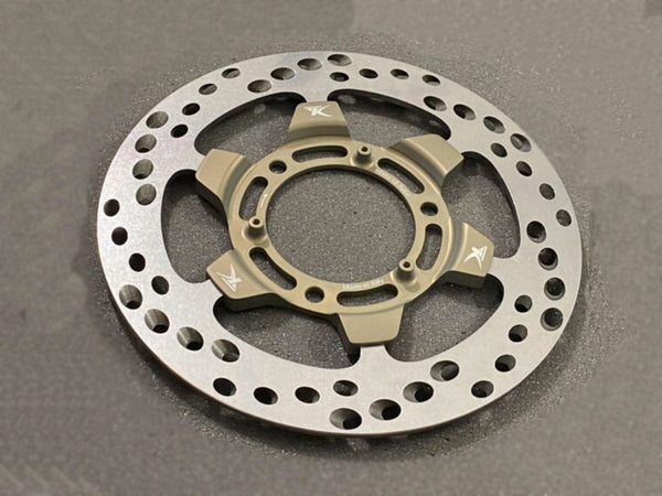 TK Dischi Freno EVO 230mm Floating Front Brake Disc Pair KTM Moto3 — P08E.K3.01