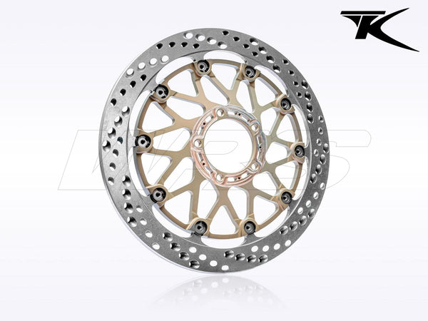 TK Dischi Freno EVO 320mm Front Brake Disc Pair Yamaha R1 / R1M 2015–2023 — Y05E