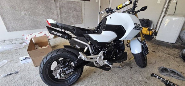 TOCE T-Slash Full Exhaust - Honda GROM 2025+