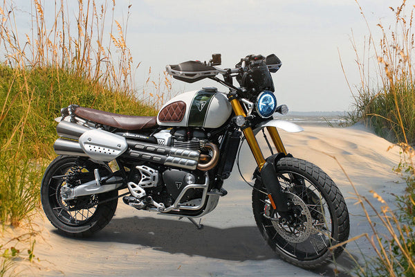 Triumph | Bonneville T100 17-26, Bonneville T120 16-26, Thruxton 16-24, Scrambler 1200 19-23, Speed Twin 1200 19-23 | Diamond | Knee Grips