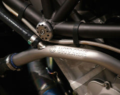 MOTOCORSE Titanium water radiator / pump hose | 104116021