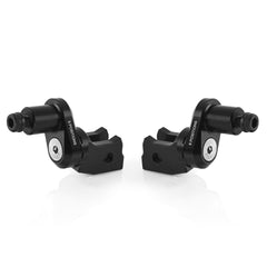 Eccentric adjustable rider pegs mounting kit