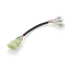 RIZOMA Turn signal and rearview mirror cable kit with integrated indicator