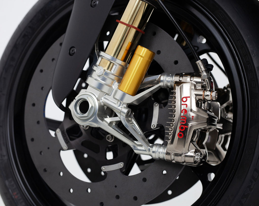 MOTOCORSE 108mm GP Style Radial Mount Kit for Ohlins Pressurized Forks - Ducati Panigale V4 2025 | 102130178