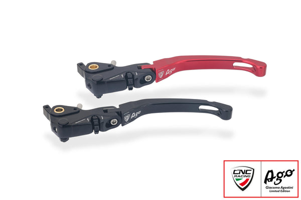 Clutch lever Race EVO folding - Giacomo Agostini Limited Edition